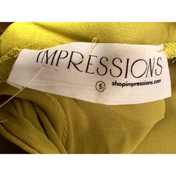 Impressions – With You Always Shift Top – Chartreuse – S - Picture 2 of 4